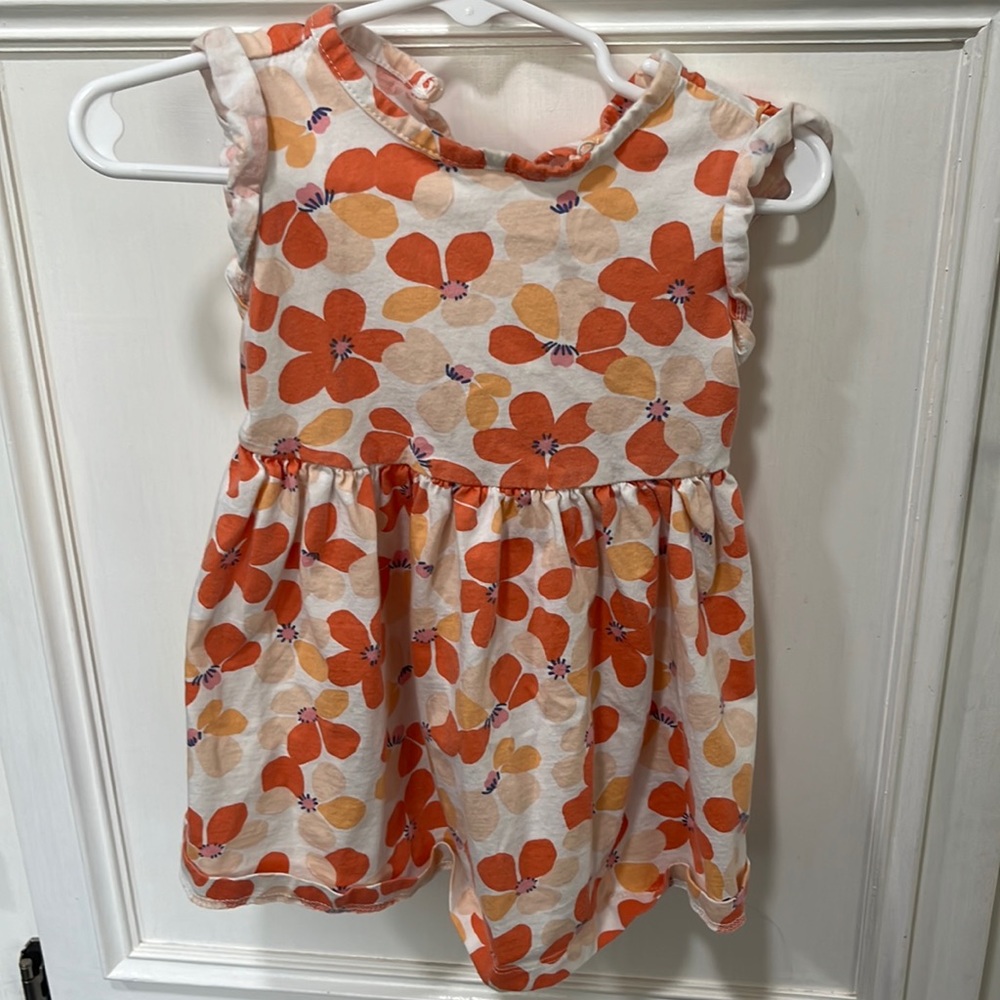 Floral dress w/ diaper cover
